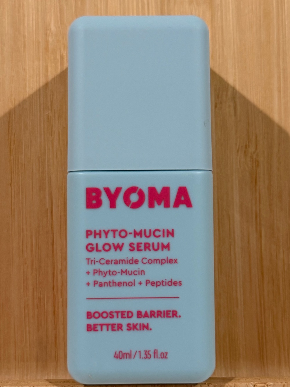 BYOMA Phyto-Mucin Glow Serum — Light Blue